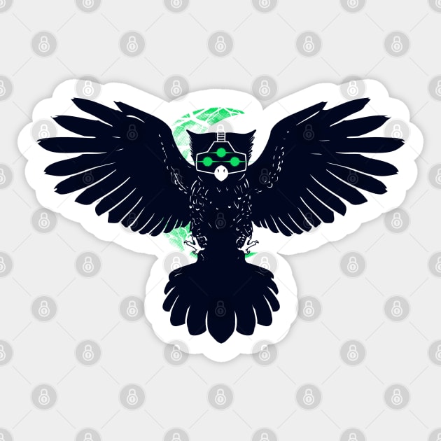 Owl Ops Sticker by jonah block